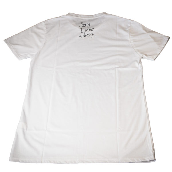 T-SHIRT Deejay WHITE #BBC2