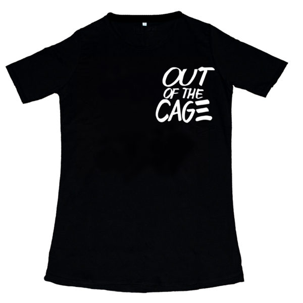 T-SHIRT Out of the cage Black